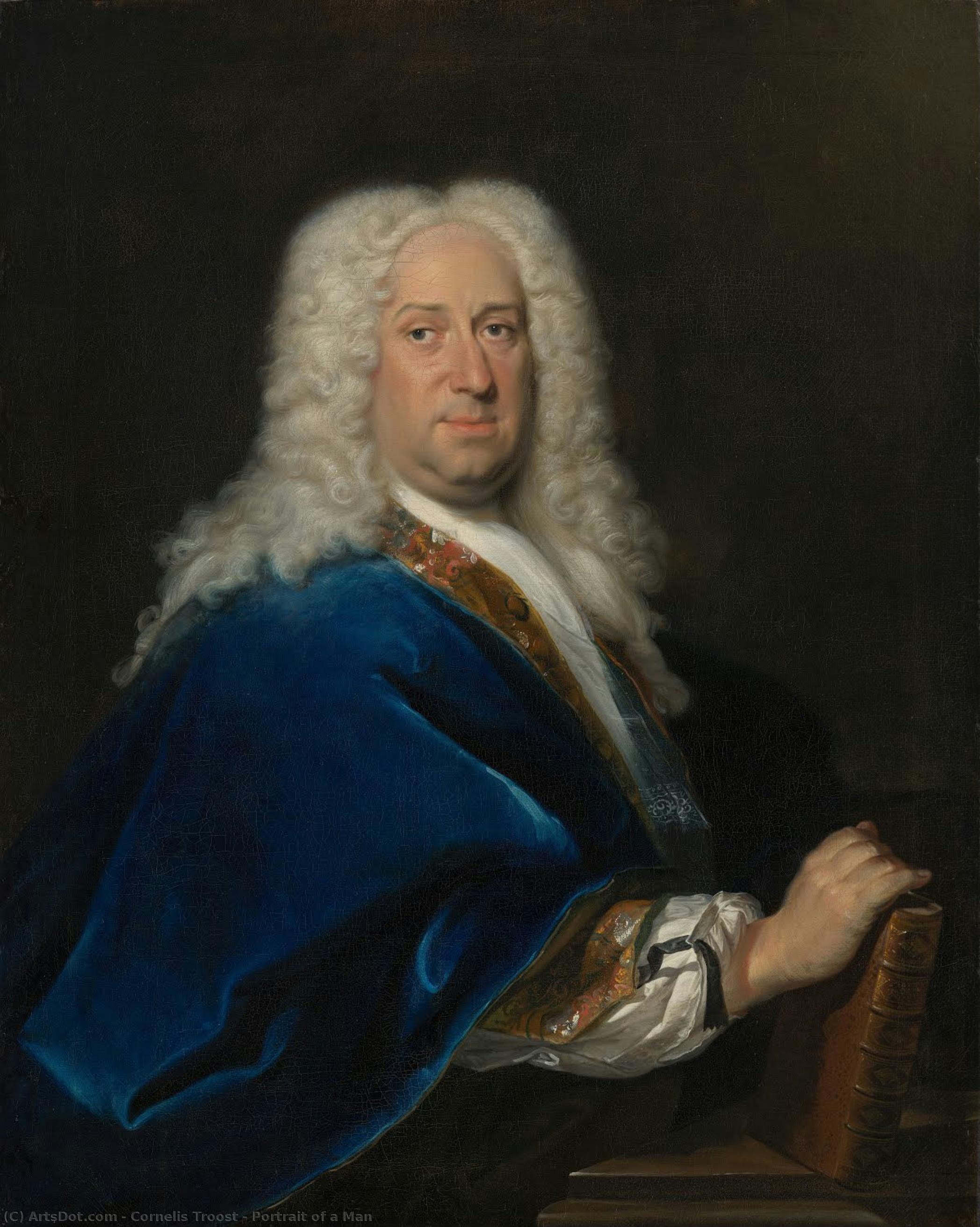 Portrait Of A Man — Cornelis Troost