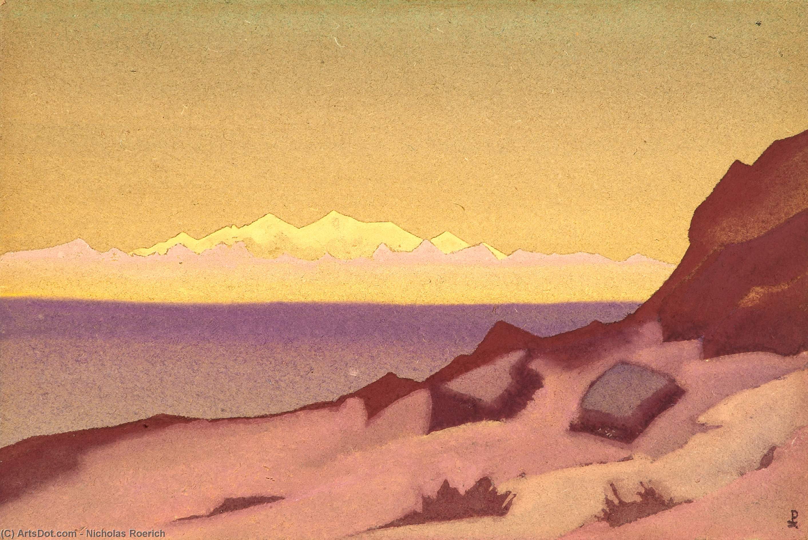 Frontier Of Tibet. Tsaidam — Nicholas Roerich