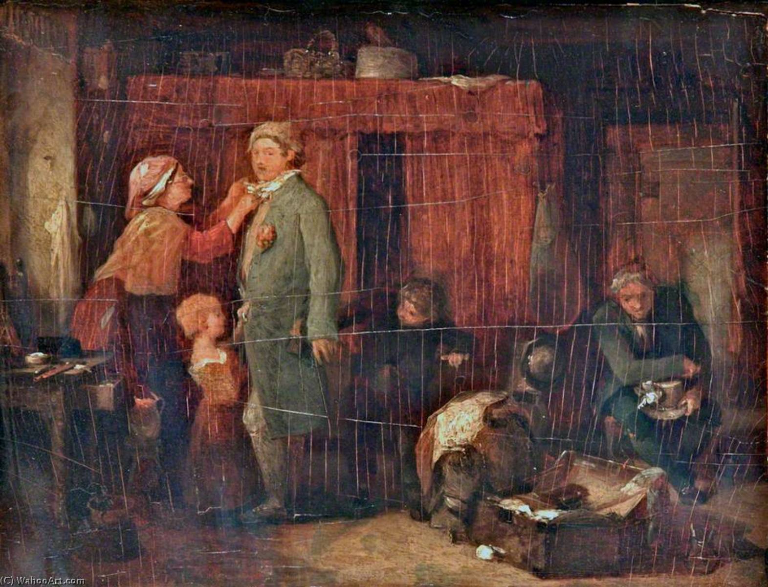 The Wedding Morning — William Mulready The Younger