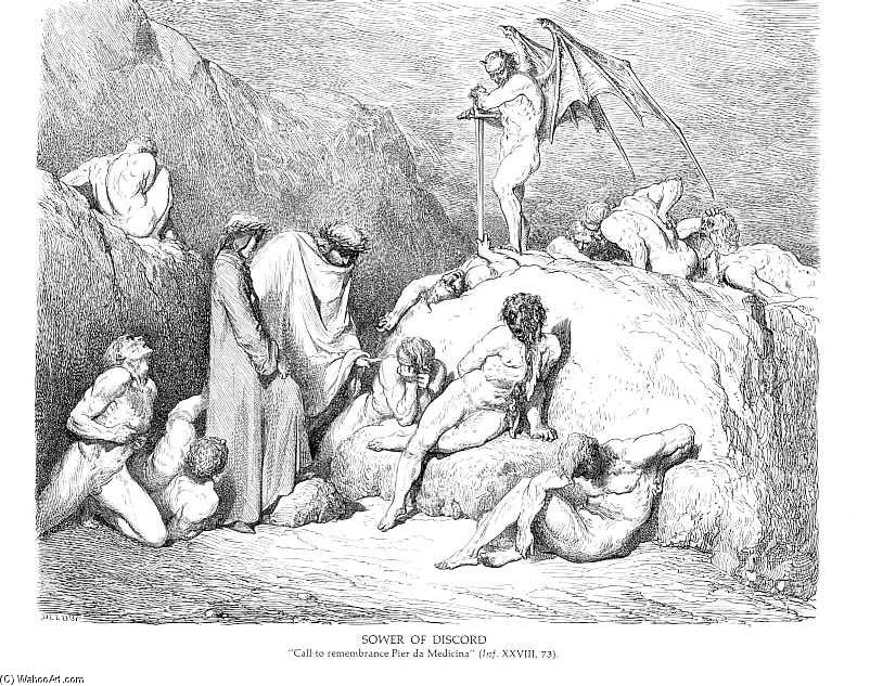 Sower Of Discord — Paul Gustave Doré
