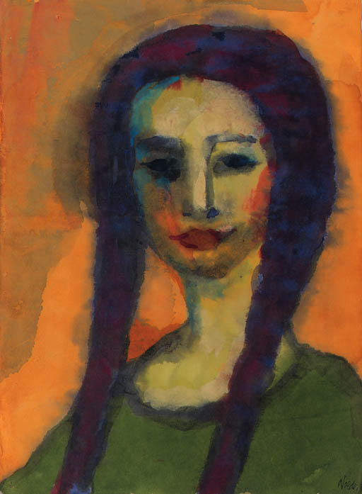 Young Girl — Emile Nolde