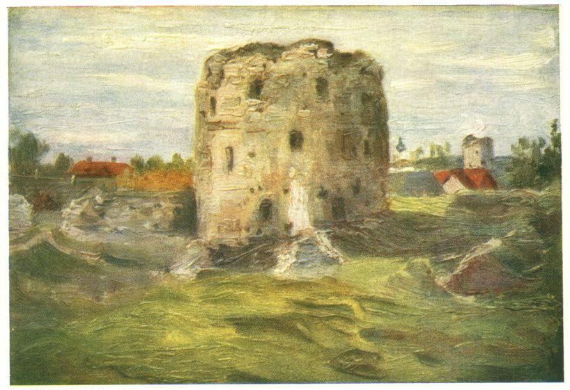 Pskov Towers — Nicholas Roerich