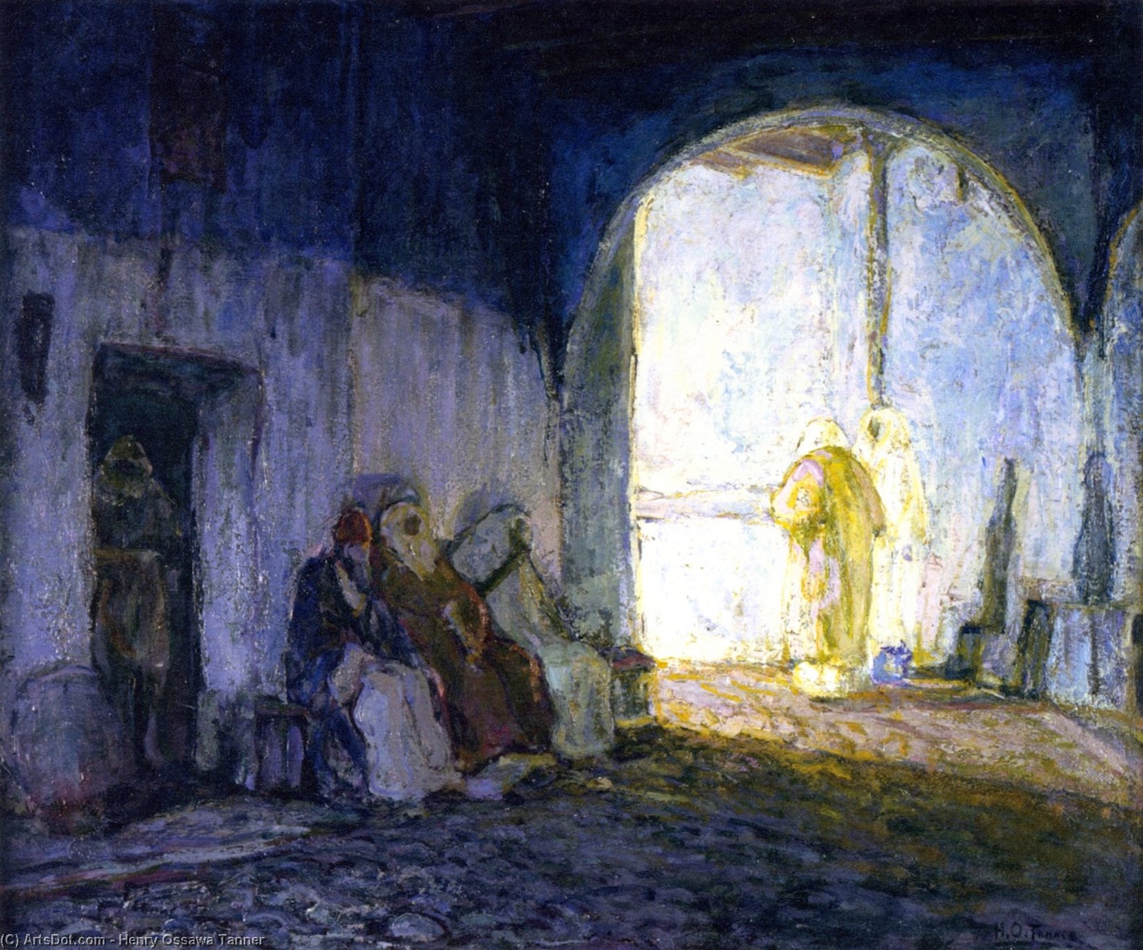 Street Scene, Tangiers — Henry Ossawa Tanner