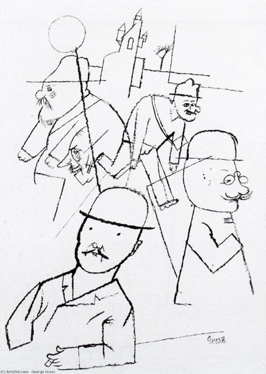 Dr. Billig — George Grosz