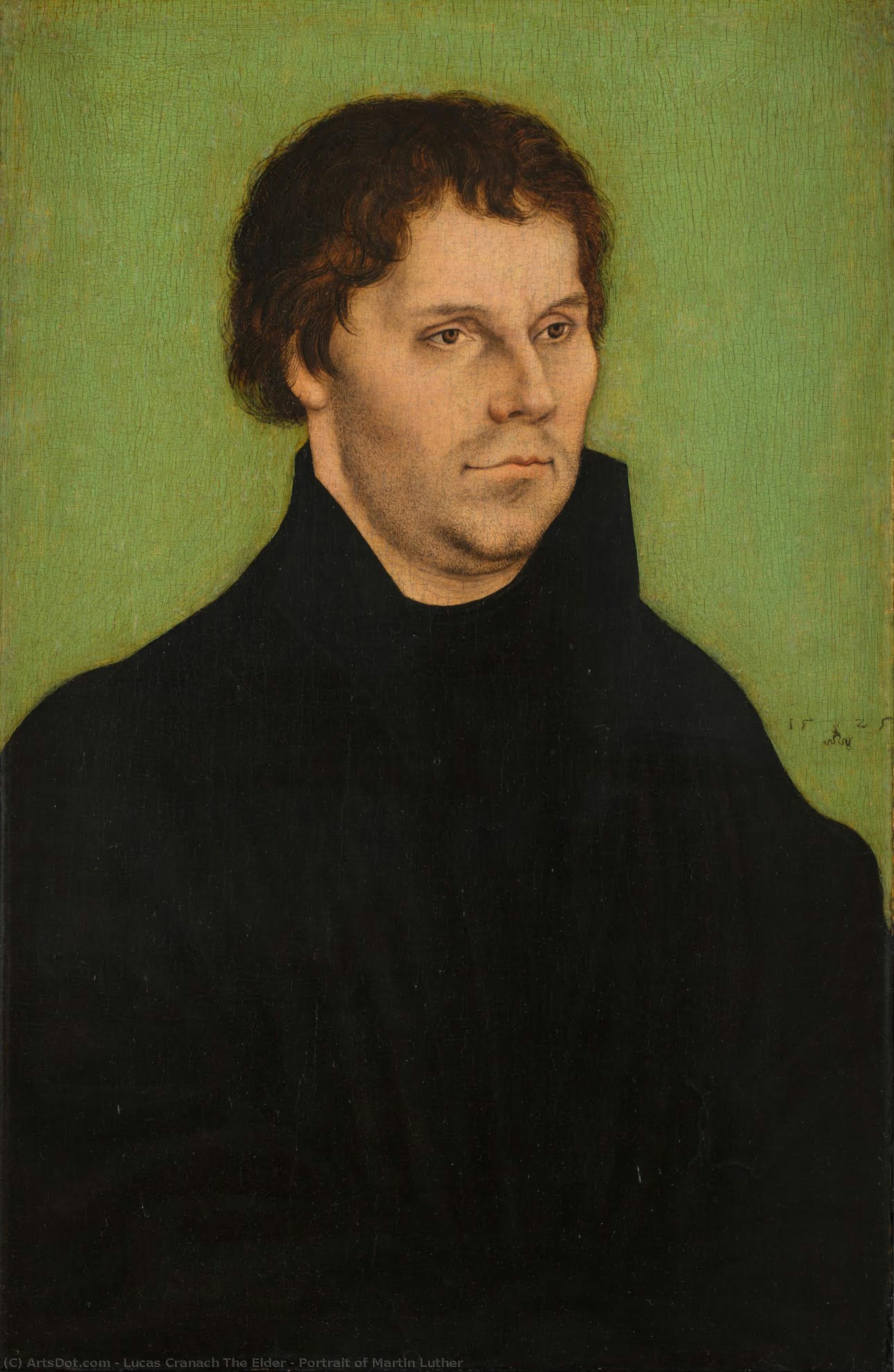 Portrait Of Martin Luther — Lucas Cranach The Elder