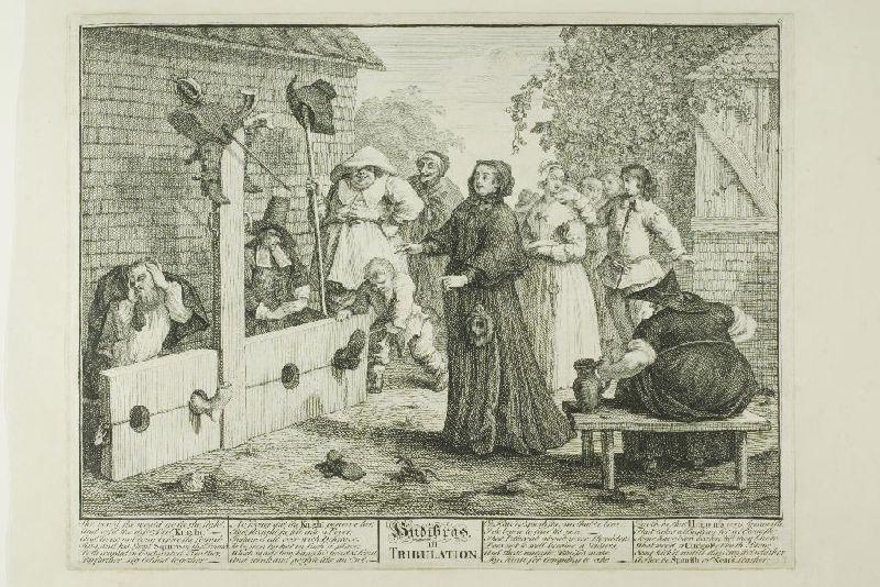 Hudibras In Tribulation, Plate Six From Hudibras — William Hogarth