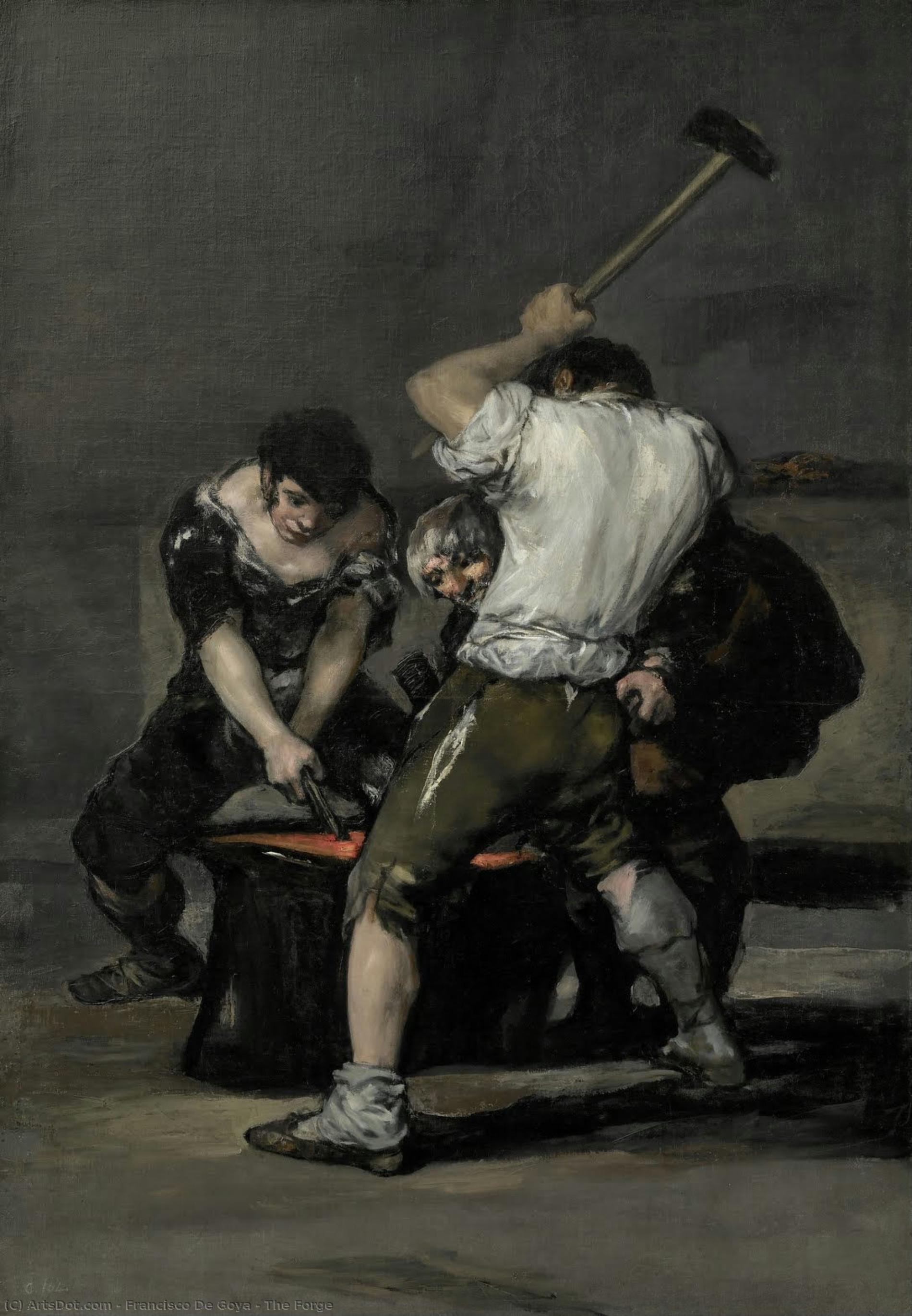 The Forge — Francisco José De Goya Y Lucientes