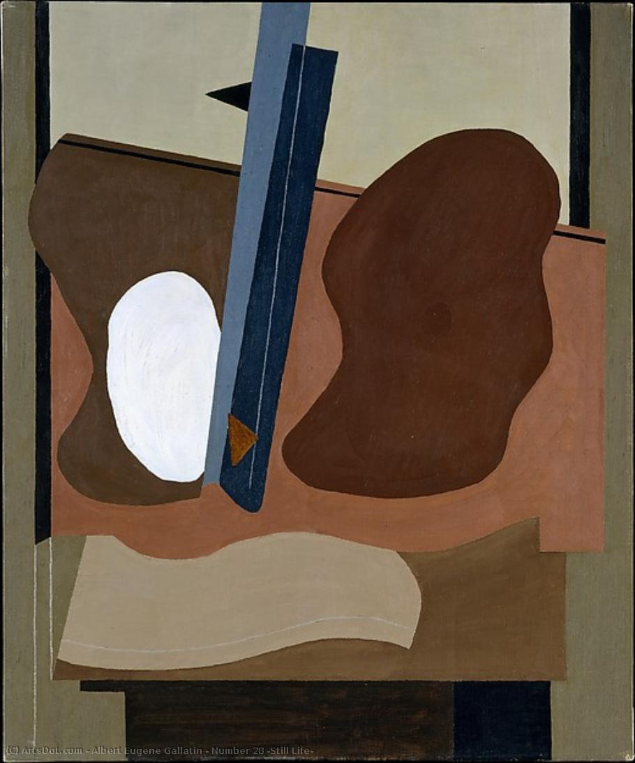 Number 28 (still Life) — Albert Eugene Gallatin