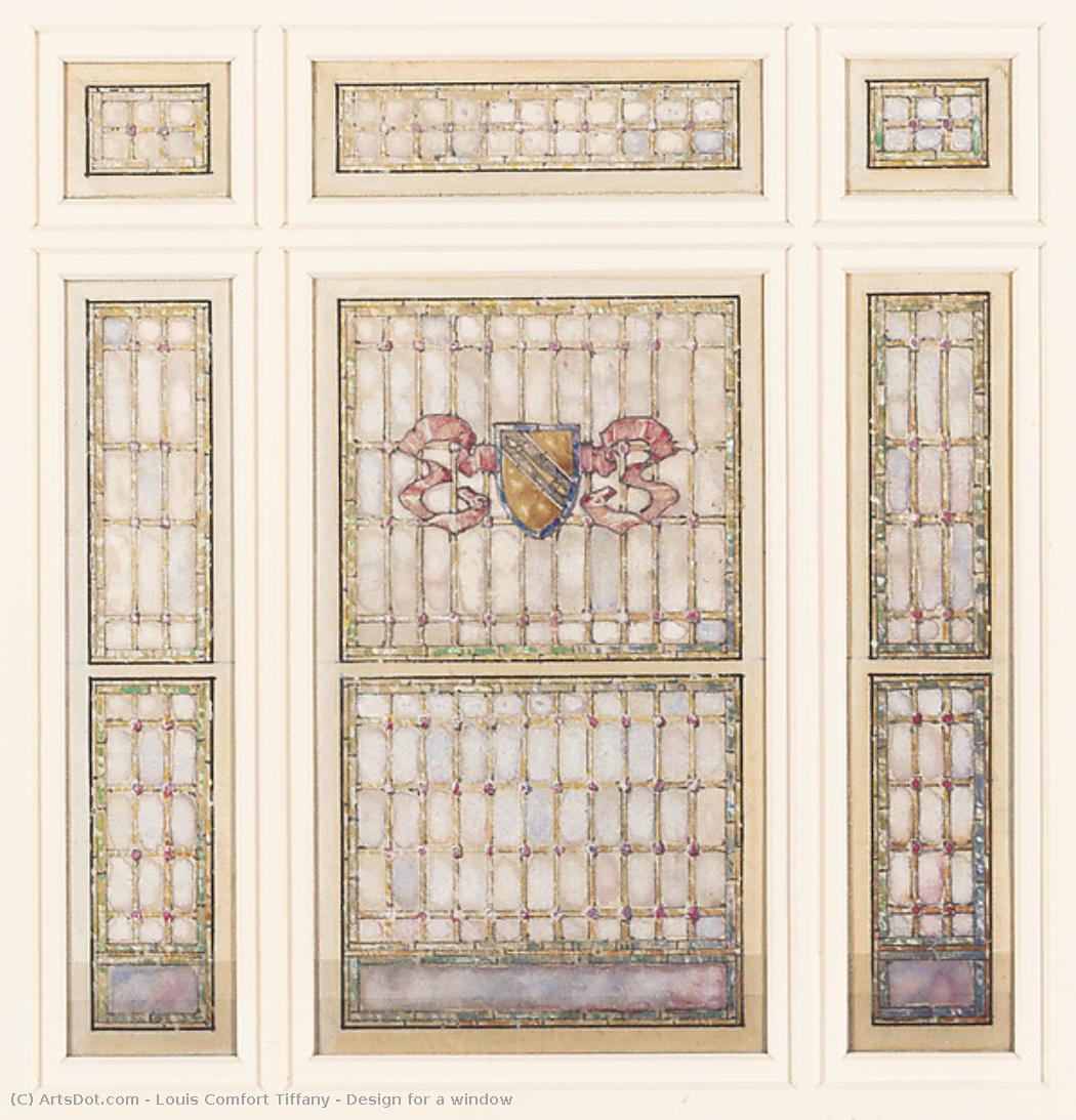 Design For A Window — Louis Comfort Tiffany