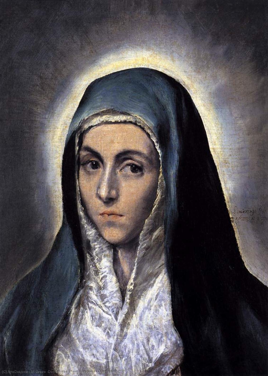 Virgin Mary — El Greco