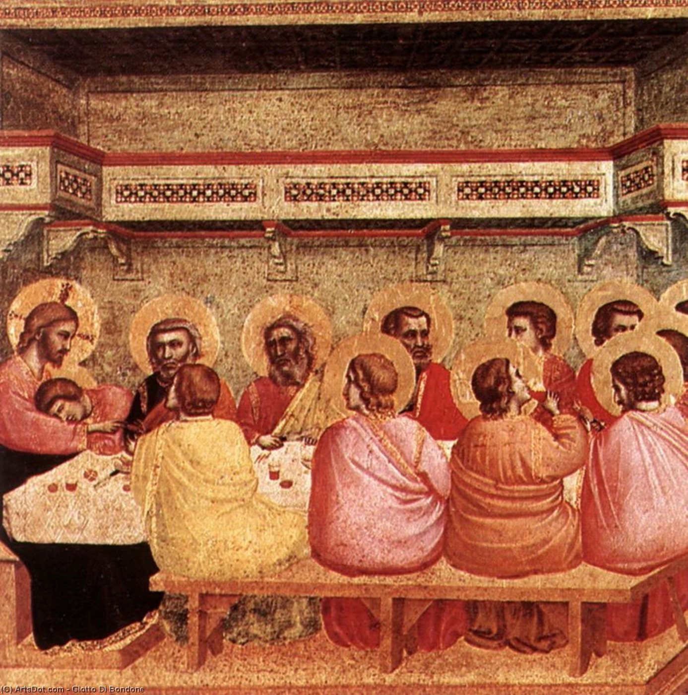 Last Supper — Giotto Di Bondone