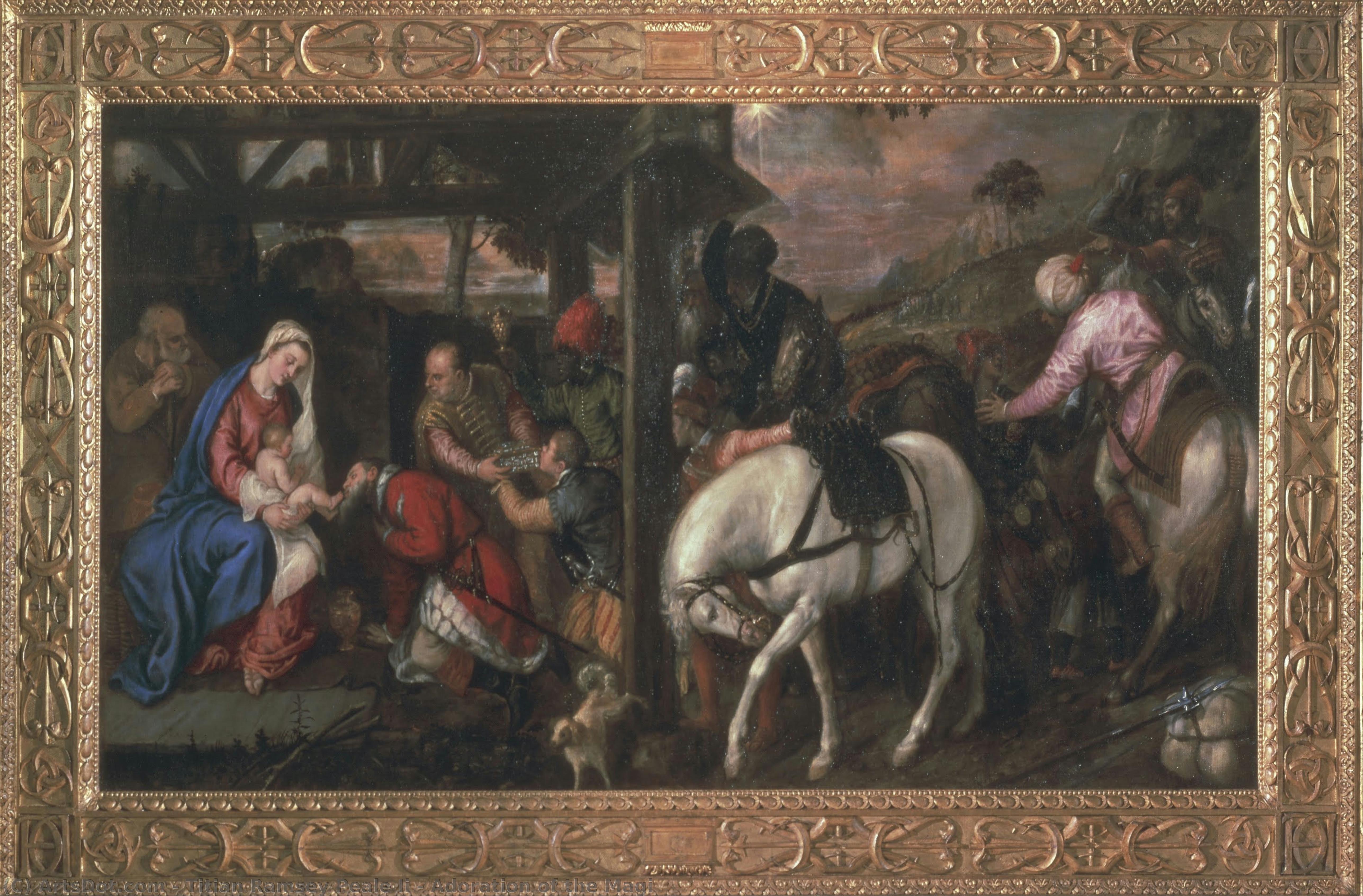 Adoration Of The Magi — Titian Ramsay Peale Ii