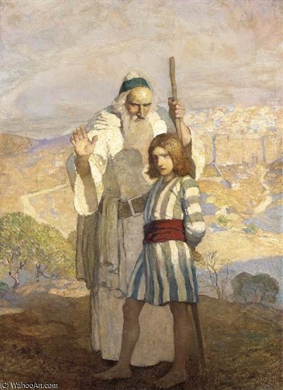 Come, Live With Us, For I Think Thou Art Chosen — N.c. Wyeth