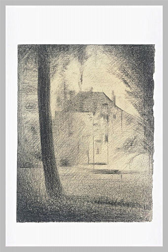 The Tree Trunk — Georges Seurat