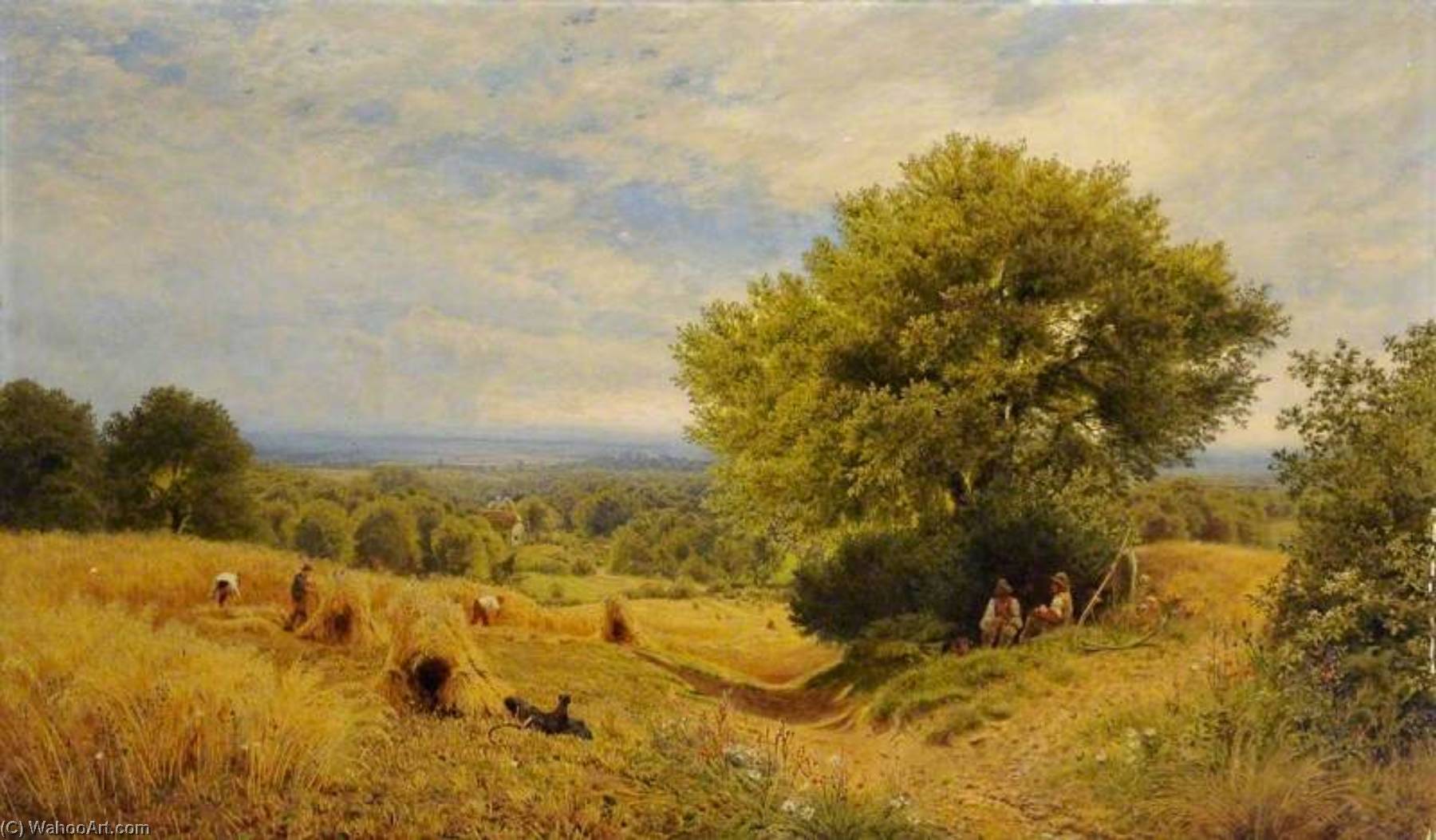 Harvest Time — John Clayton Adams