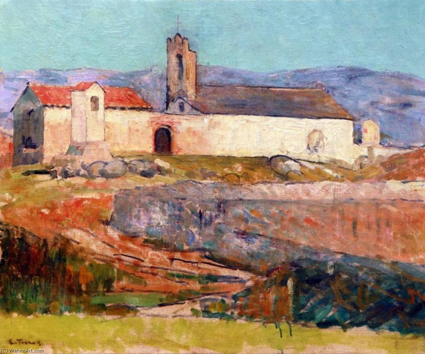 Saint Martin De Prades, Violet (atelier De) — Étienne Terrus
