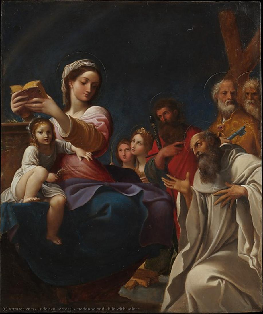 Madonna And Child With Saints — Ludovico Carracci