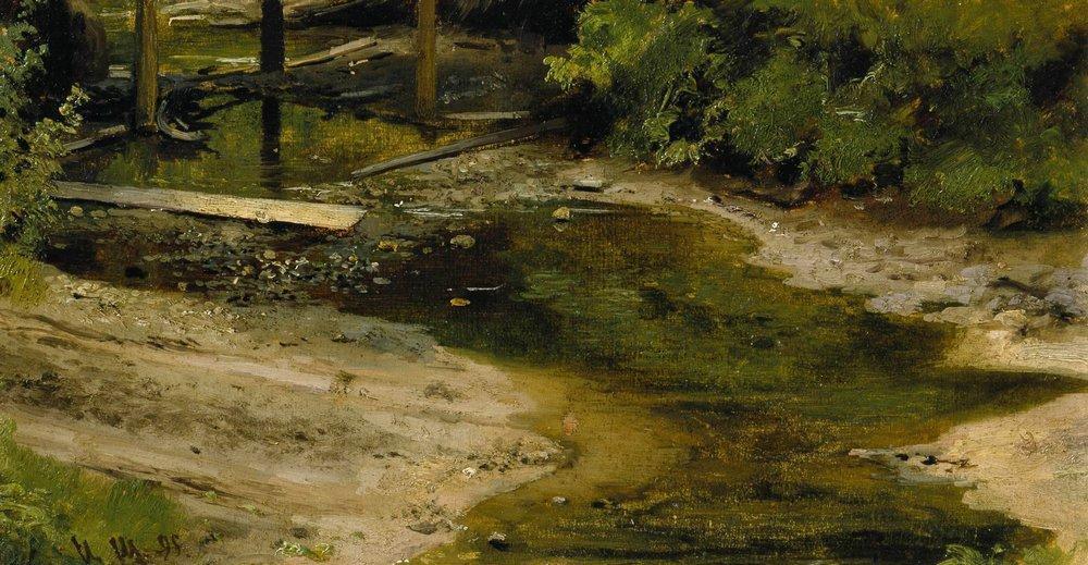 Forest River — Ivan Ivanovich Shishkin