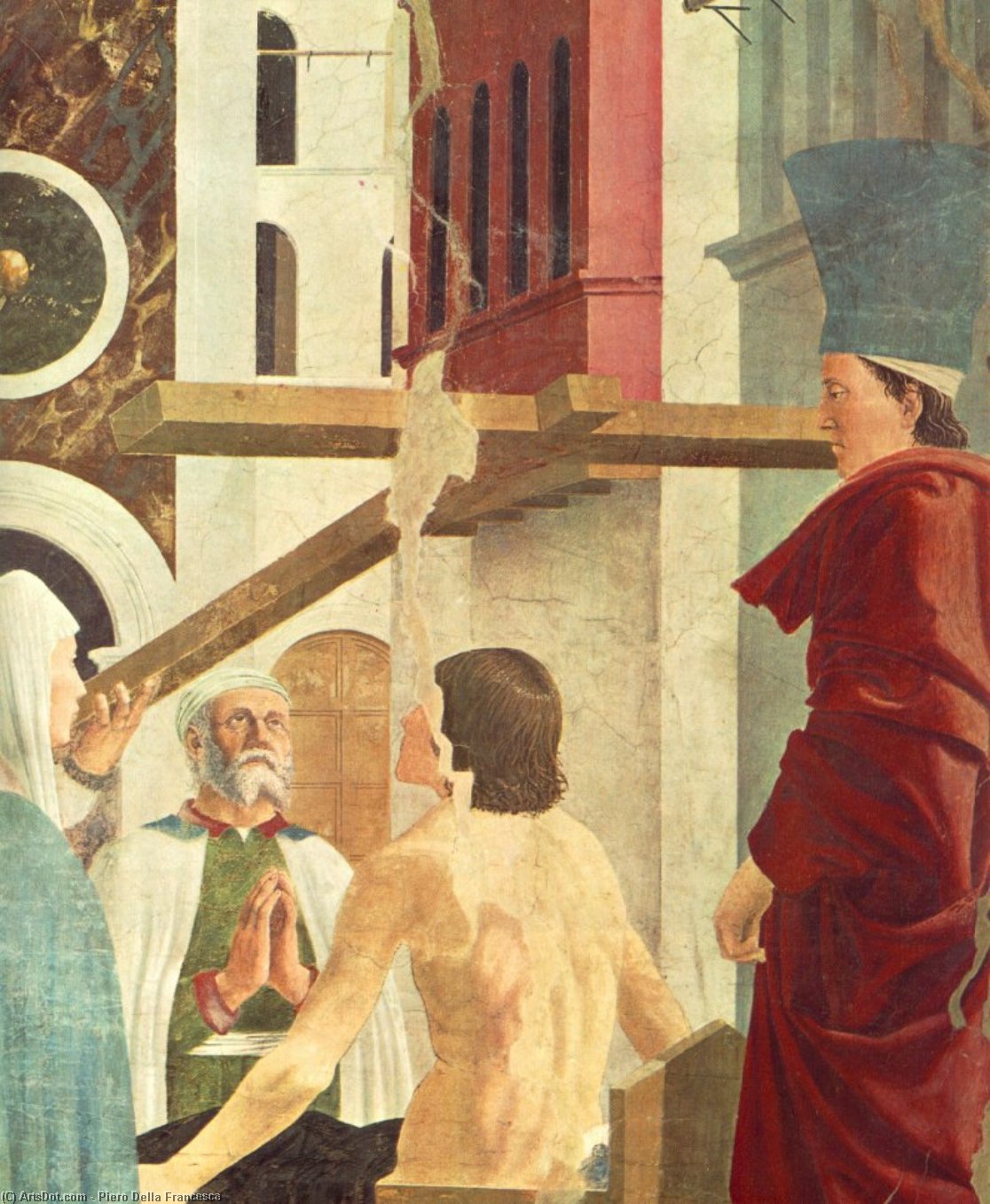 Proof Of The True Cross (detail)2 — Piero Della Francesca