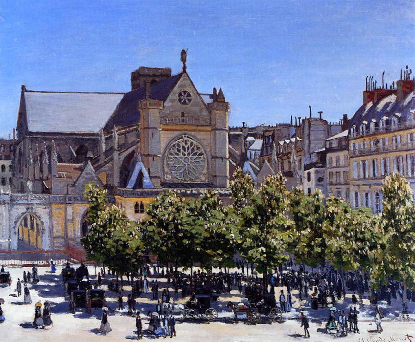 Saint Germain L'auxerrois — Claude Monet