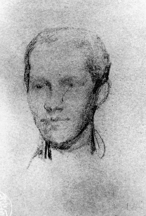 John La Farge´s Drawing Of Thomas Sergeant Perry — Lilla Cabot Perry
