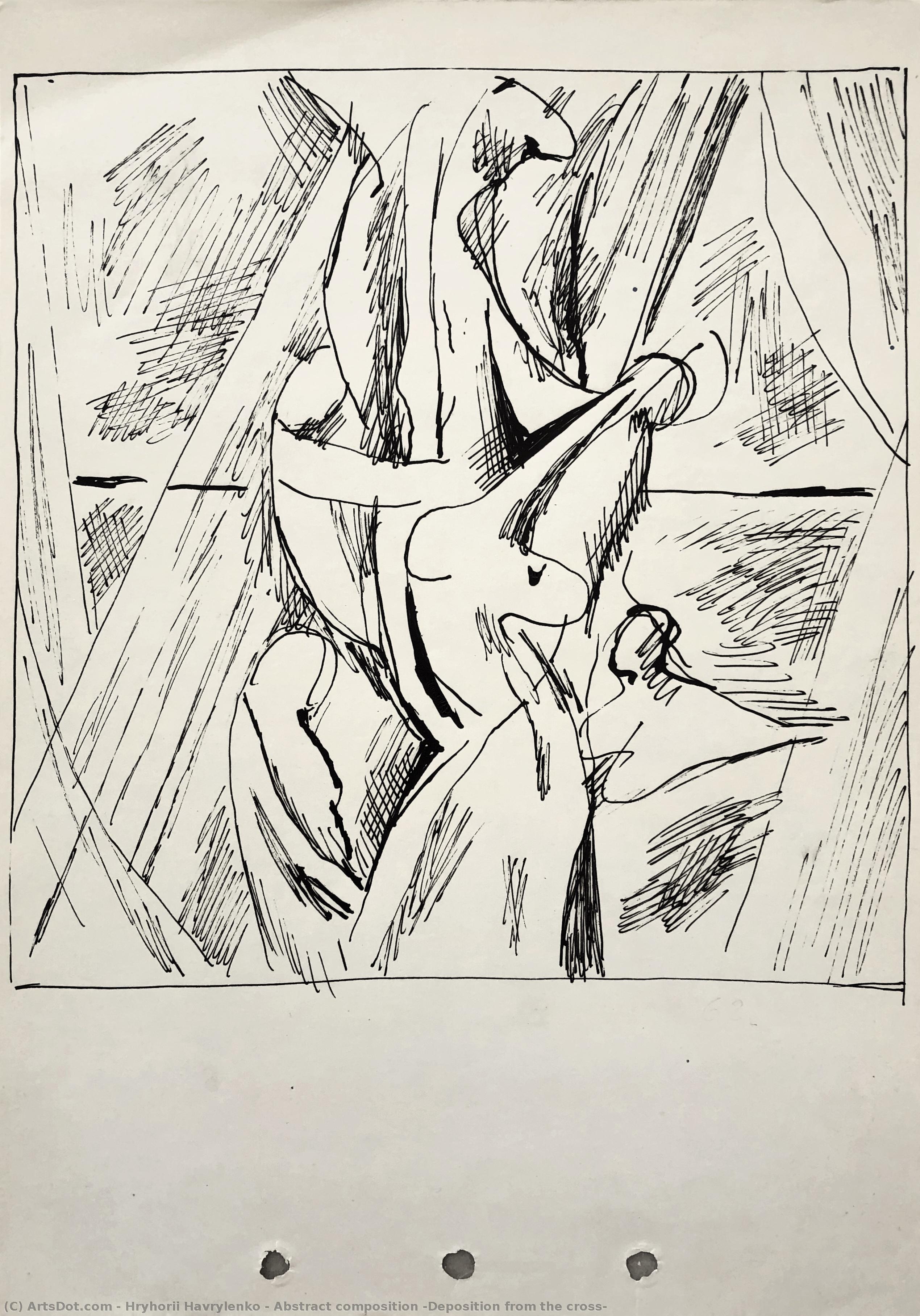 Abstract Composition (deposition From The Cross) — Hryhorii Havrylenko