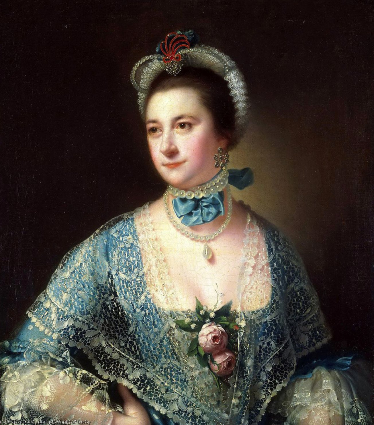 Mrs Andrew Lindington — Joseph Wright Of Derby