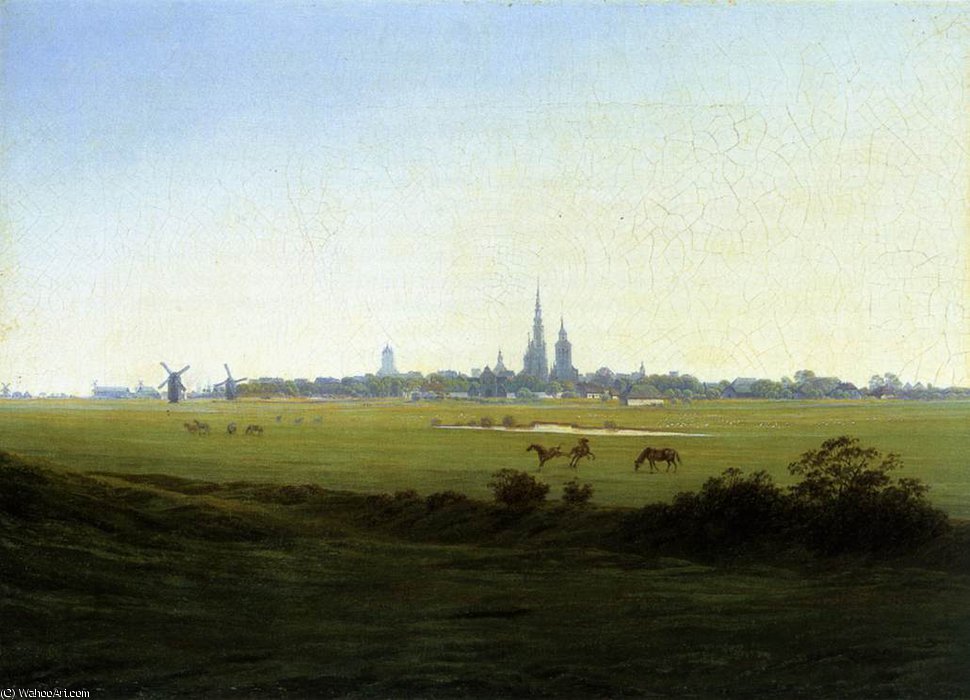 Near Greifswald — Caspar David Friedrich