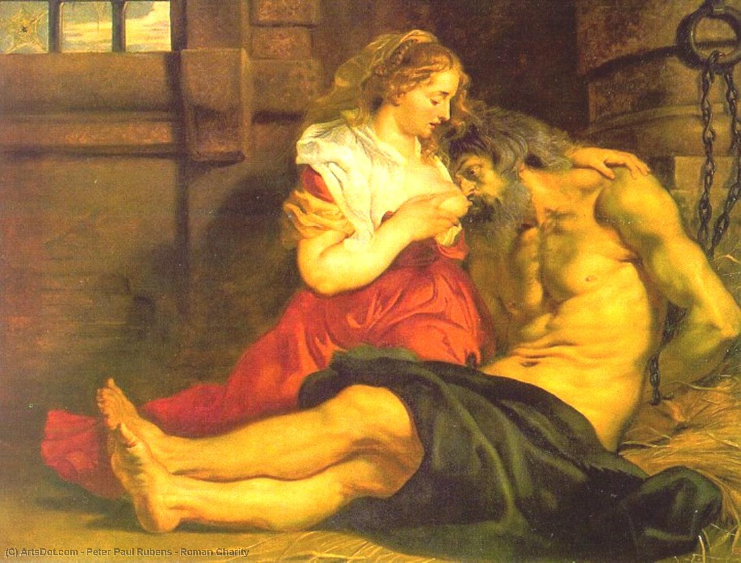 Roman Charity — Peter Paul Rubens
