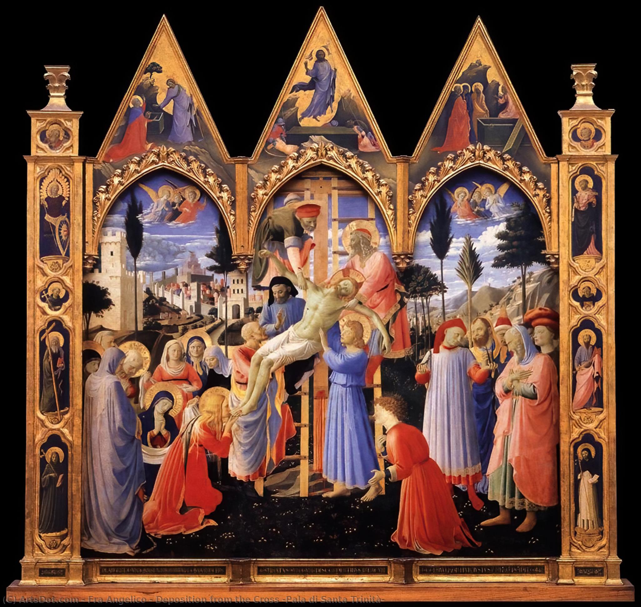 Deposition From The Cross (pala Di Santa Trinità) — Fra Angelico