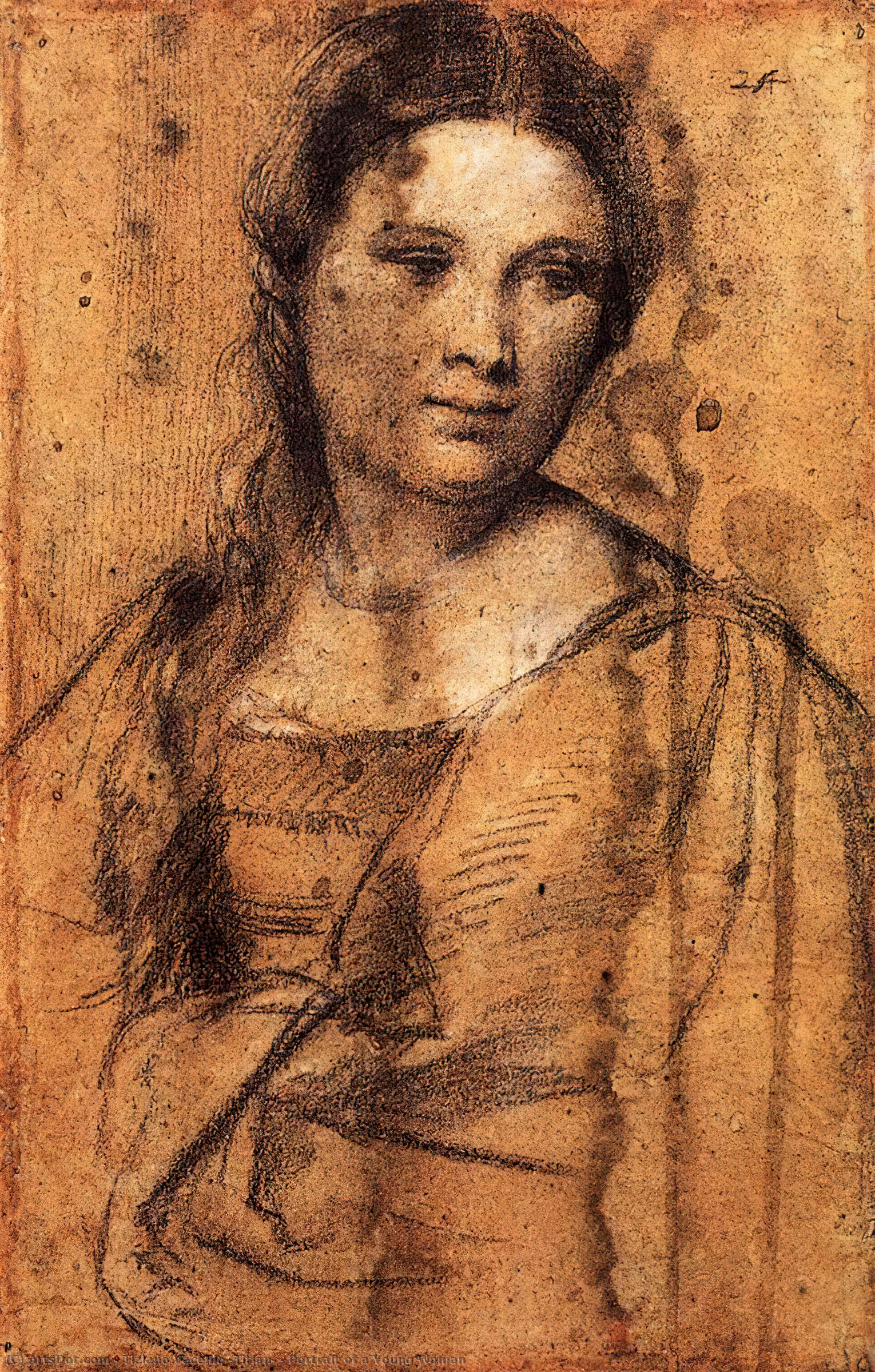 Portrait Of A Young Woman — Titian