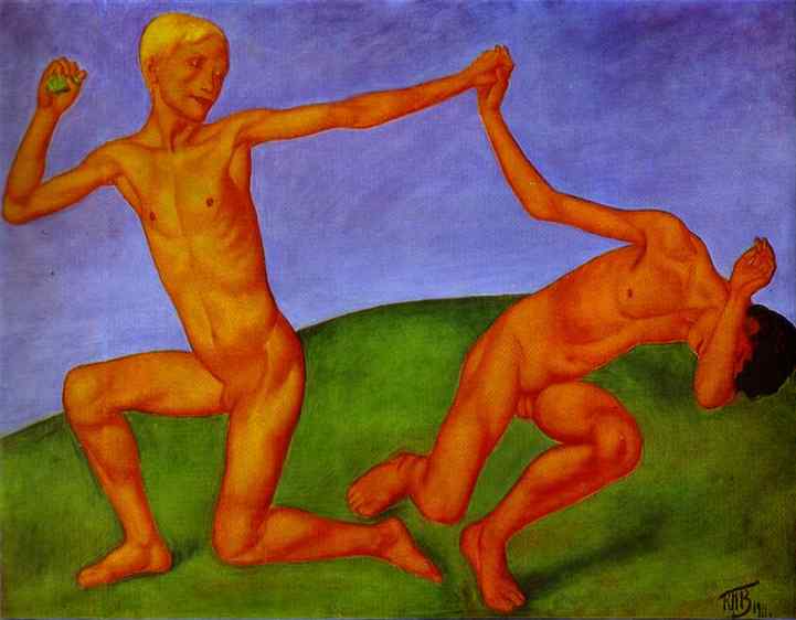 Boys — Kuzma Petrov-vodkin