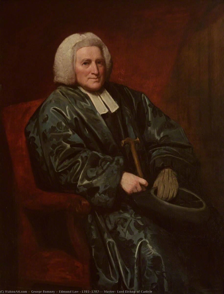 Edmund Law (1703–1787), Master, Lord Bishop Of Carlisle — George Romney
