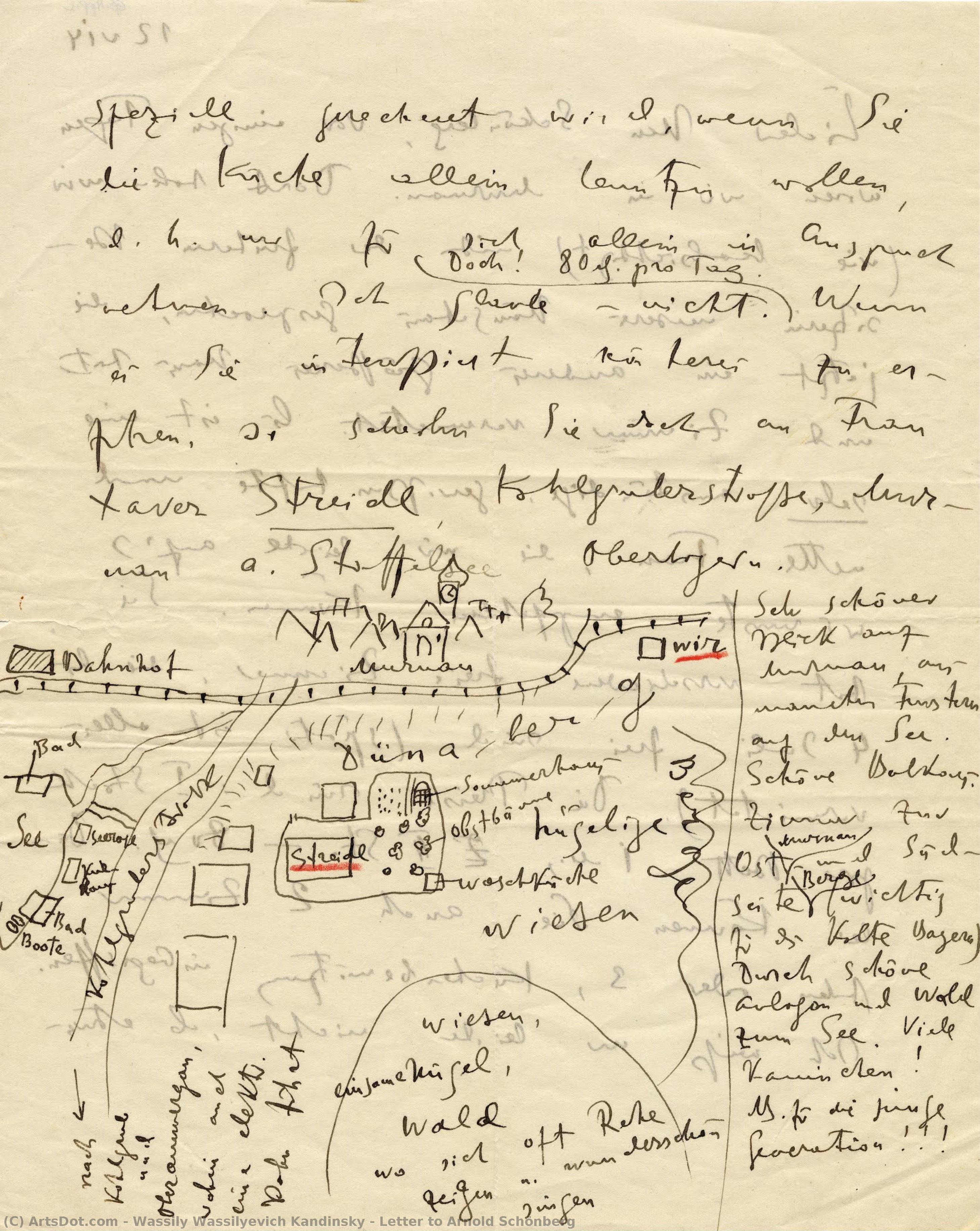 Letter To Arnold Schönberg — Wassily Wassilyevich Kandinsky