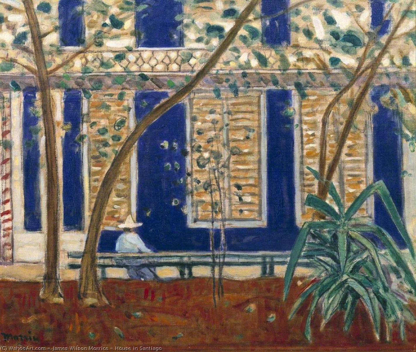 House In Santiago — James Wilson Morrice