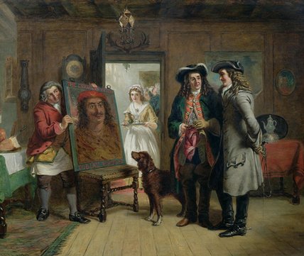 Sir Roger De Coverley And Addison — William Powell Frith