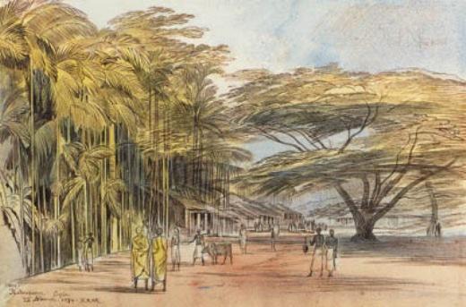 View Of Ratnapura, Ceylon — Edward Lear
