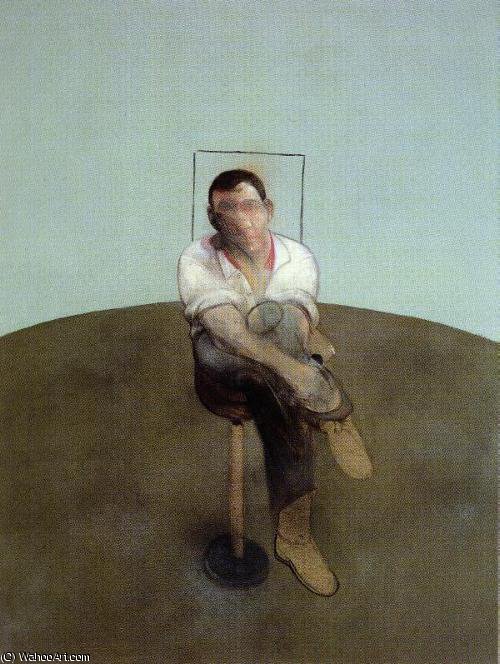 3 Studies For A Portrait Of John Edwards, Center — Francis Bacon
