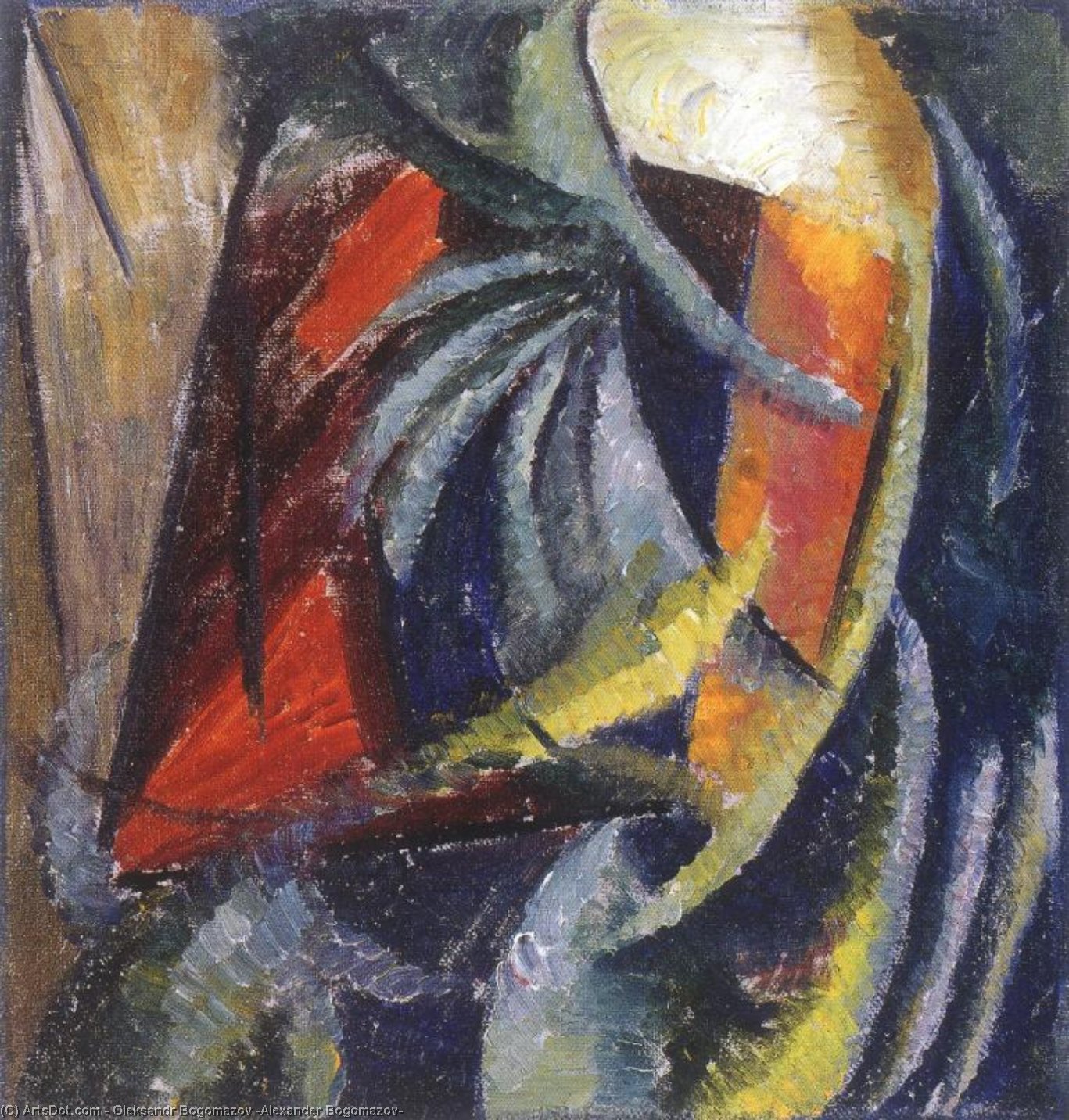 Abstract Composition — Oleksandr Bogomazov (alexander Bogomazov)