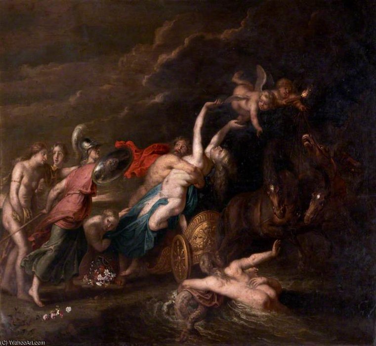 Rape Of Proserpine — Willem Van Herp The Elder