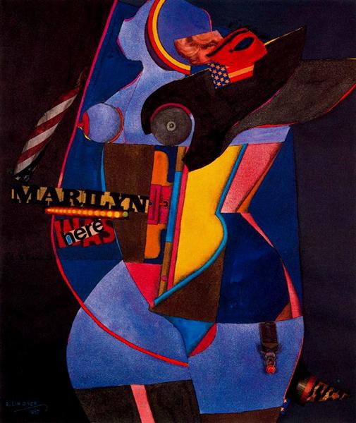 Marilyn Was Here — Richard Lindner