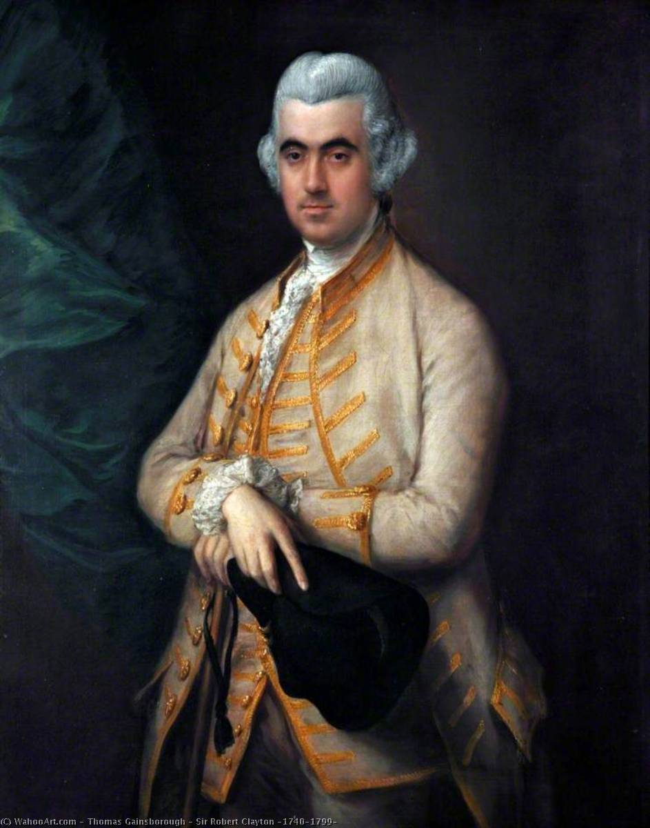 Sir Robert Clayton (1740–1799) — Thomas Gainsborough