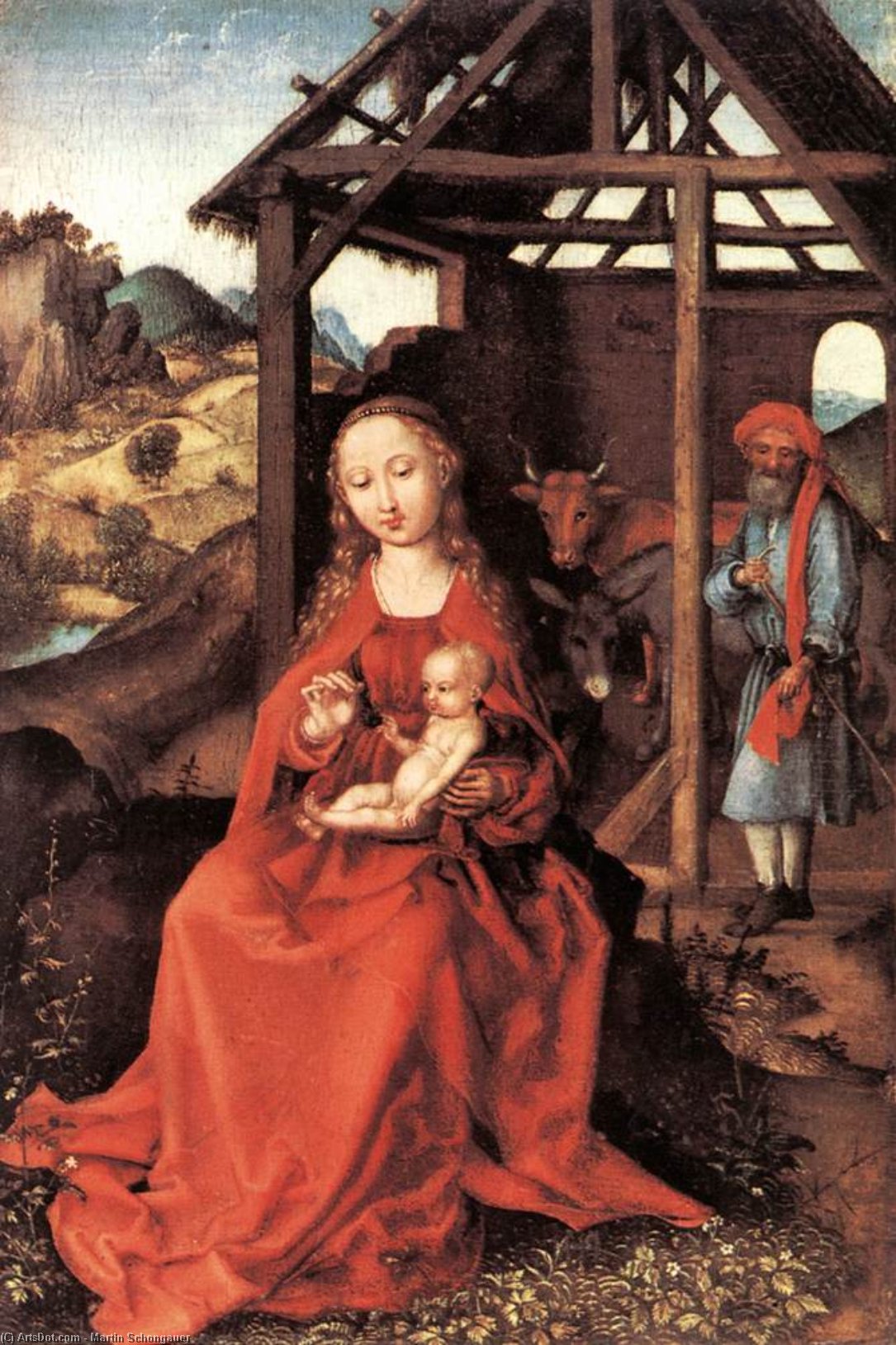 The Holy Family — Martin Schongauer