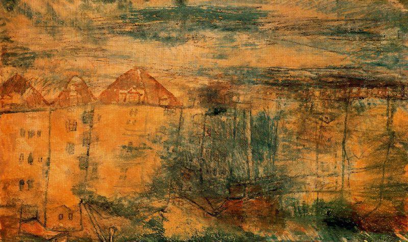 View Of A Square — Paul Klee