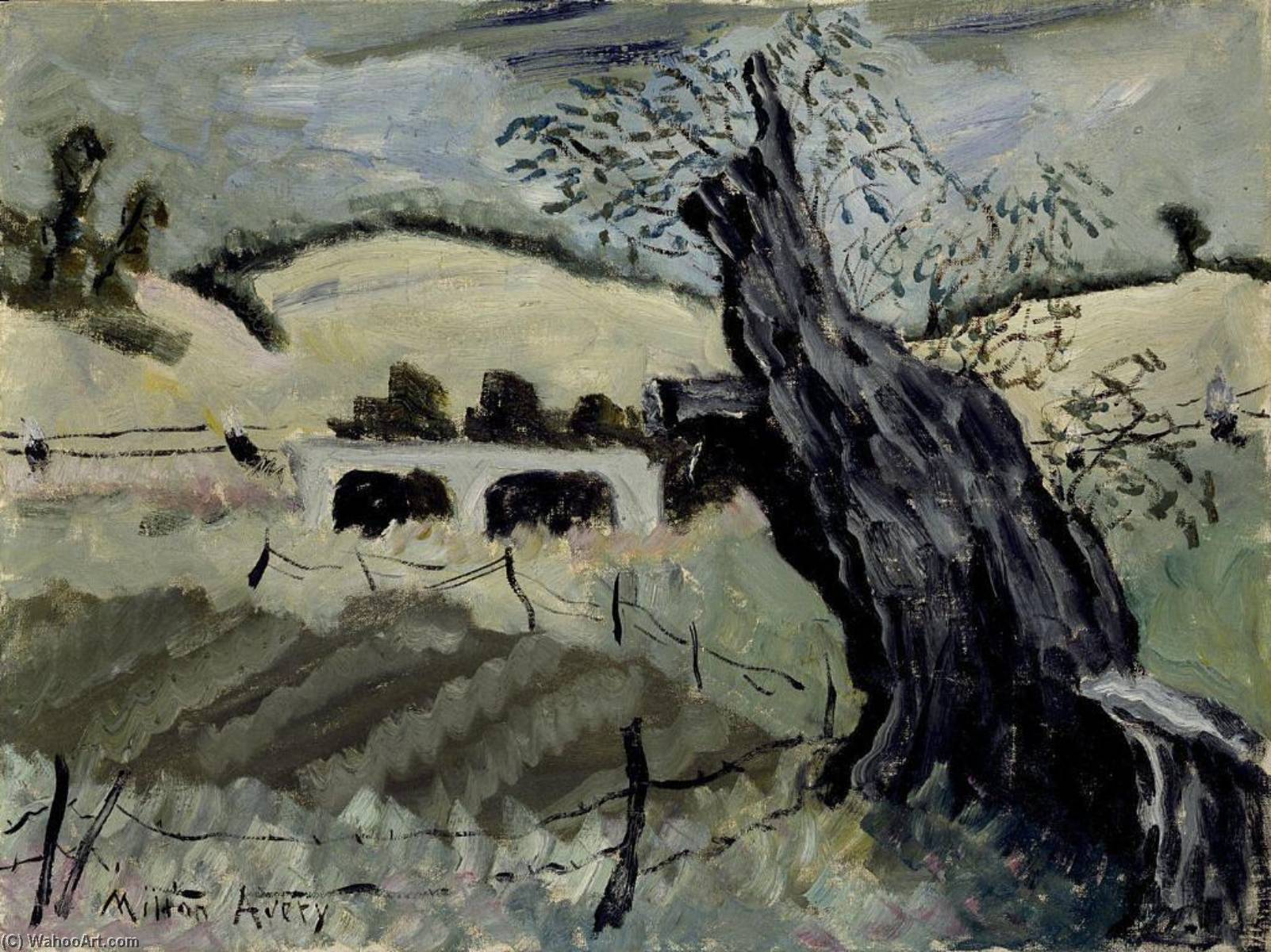 Landscape With Tree — Milton Avery