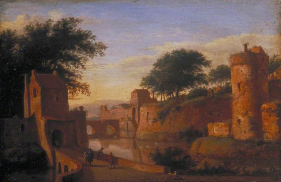 A Fortified Moat — Jan Van Der Heyden