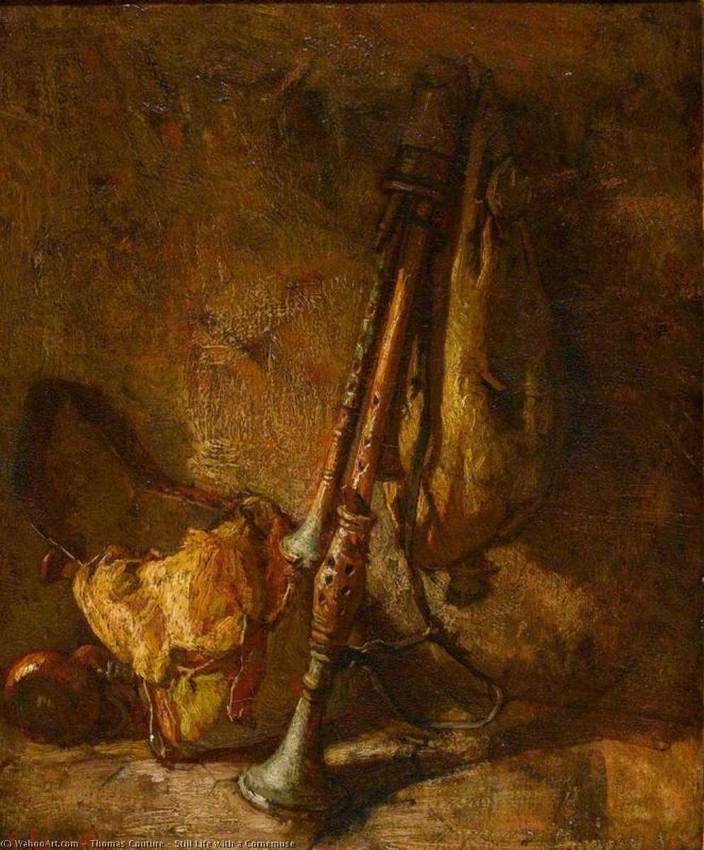 Still Life With A Cornemuse — Thomas Couture