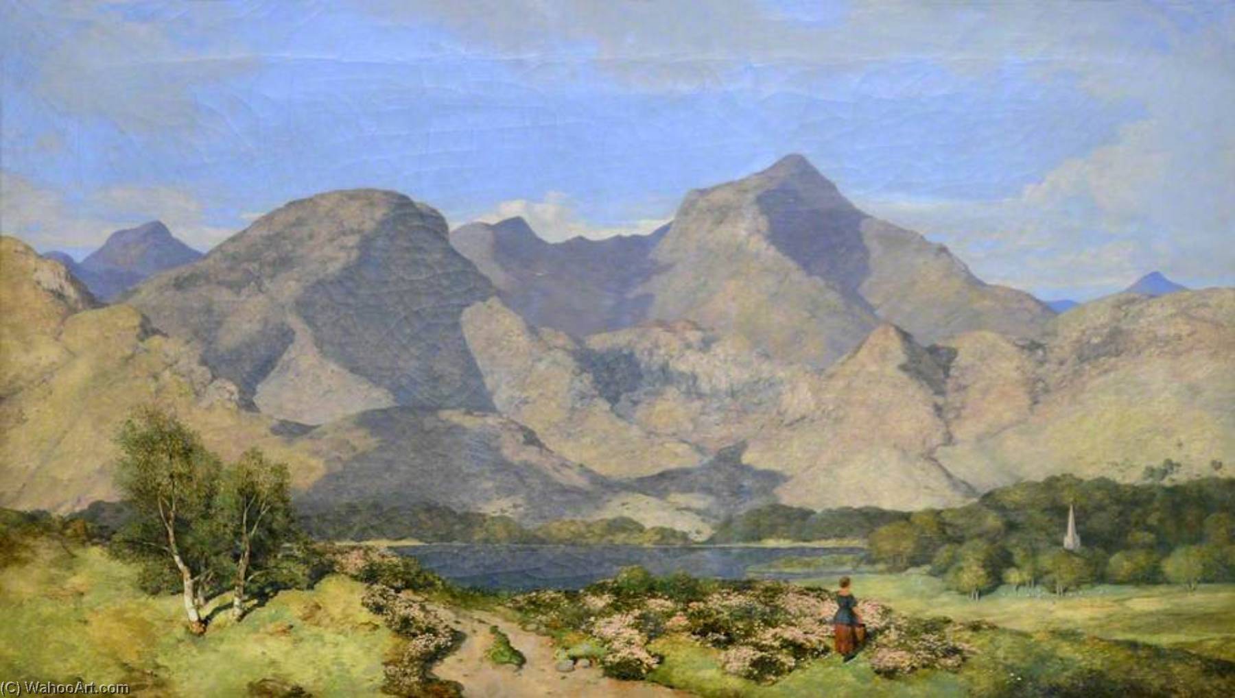 Catbells And Causey Pike, Derwentwater — William James Blacklock