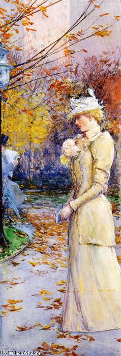 Indian Summer In Madison Square — Frederick Childe Hassam
