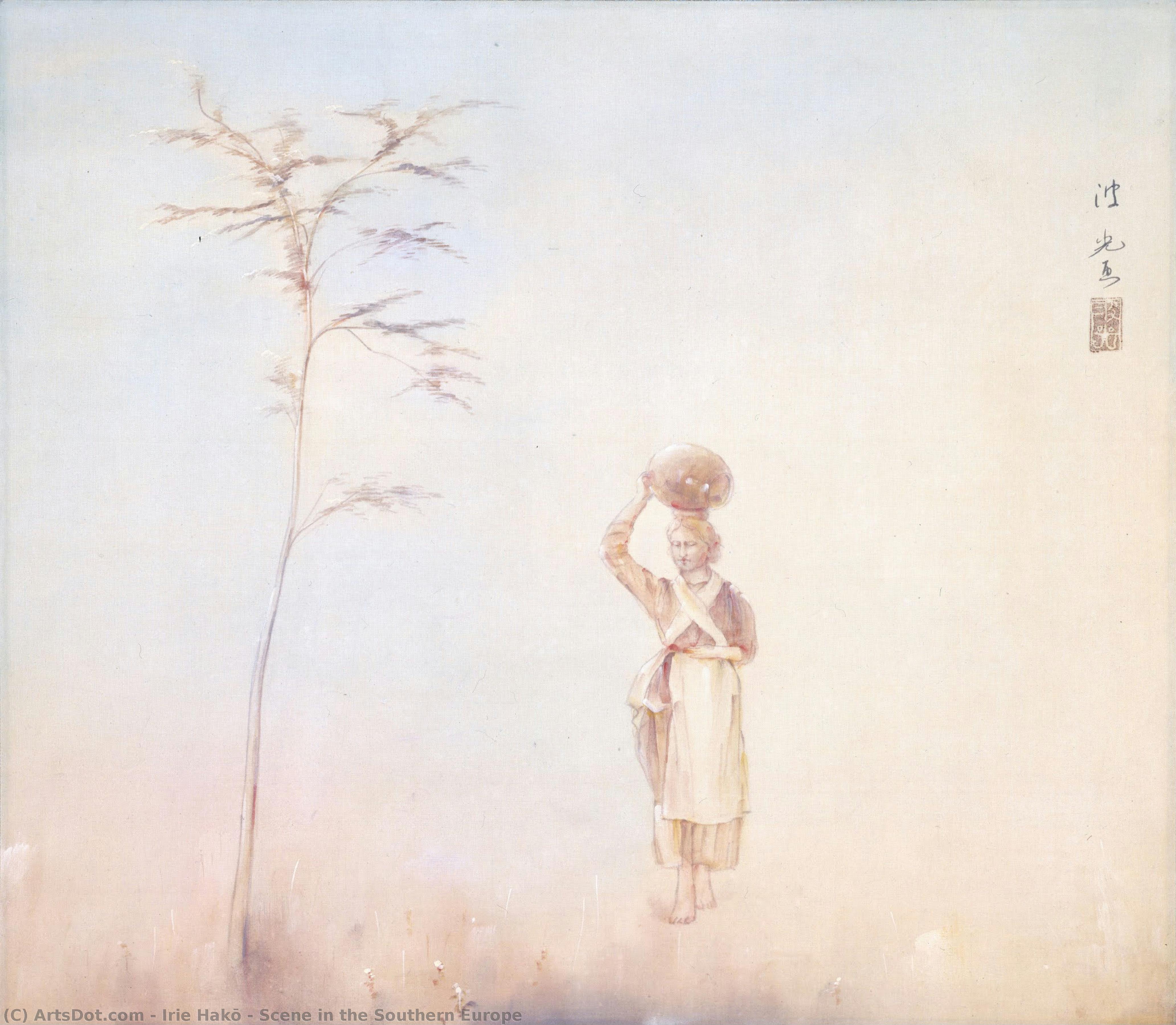 Scene In The Southern Europe — Irie Hakō